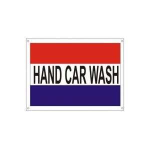   NEOPlex 3 x 5 Business Banner Sign   Hand Car Wash