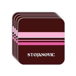  Personal Name Gift   STOJANOVIC Set of 4 Mini Mousepad 