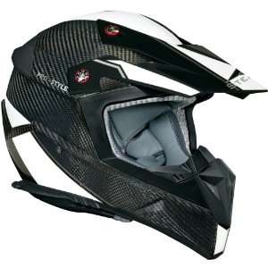 : Vega Carbon Fiber Pro Style Adult Flyte Dirt Bike Motorcycle Helmet 