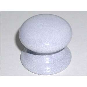  Victorian Knob   Blue Stippled on 1 1/4 Victorian: Home 