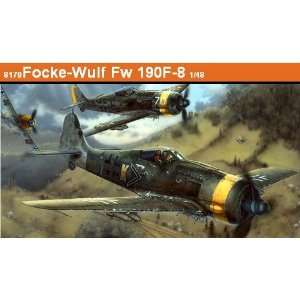  Eduard 1/48 Focke Wulf Fw190F8 Fighter Kit Toys & Games