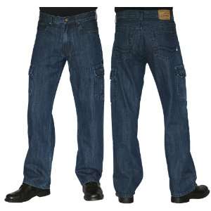  Dark Washed Denim Cargo Blue Jeans by www.SouthernBlues 