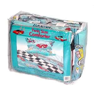  Racing Cars Comforter twin size  63 x 90 Home & Kitchen