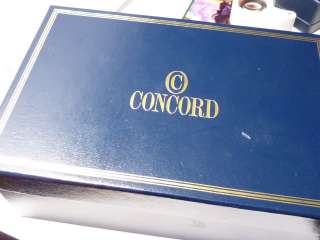 18K Gold CONCORD Lady Steeplechase Diamond Watch Comes with Box 