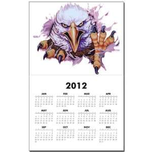    Calendar Print w Current Year Bald Eagle Rip Out: Everything Else