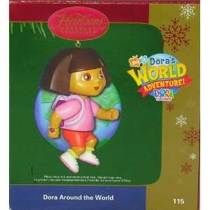  Carlton Cards Dora Around the World Christmas Ornament 115 