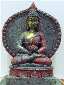 New Meditation Brass Sitting Buddha Figurine Statue #1  