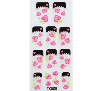  YiMei A manicure nail decals stereoscopic 3D diamond nail 