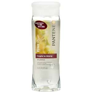 Pantene Fine Hair Fragile to Strong Shampoo, 12.6 oz (Quantity of 5)