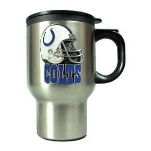    Indianapolis Colts Stainless Steel Travel Mug: Sports & Outdoors