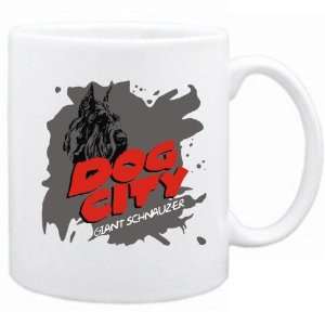  New  Dog City  Giant Schnauzer  Mug Dog