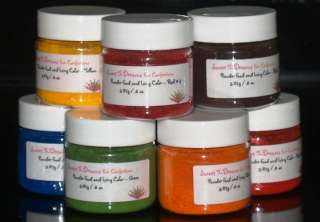Powder Food Coloring for Cake icing, Candy, Fondant  