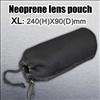   XL Neoprene Waterproof Soft Lens Pouch Case For Canon Nikon DC5S