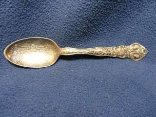 1904 St. Louis Exposiiton Sterling Souvenir Spoon  