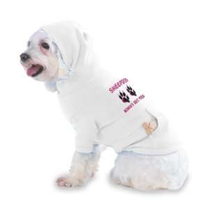   FRIEND Hooded T Shirt for Dog or Cat X Small (XS) White: Pet Supplies