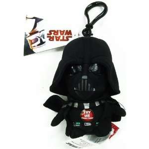  Star Wars Vader 4 Inch Talking Plush Clip On Toys & Games