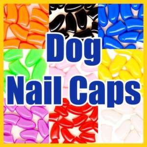 50 pcs Dogs Puppy Soft Claw Control Paws Nail Caps XXL  