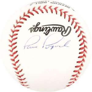 Paul Popovich Autographed Baseball  Details: National League Baseball 