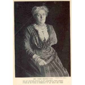 1911 Print Carrie Chapman Catt Woman 