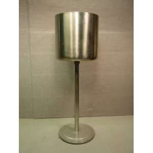   Large Stainless Steel Ice Bucket Wine Cooler w Stand 