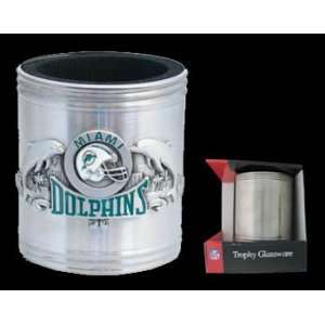    Miami Dolphins Stainless Steel Can Cooler