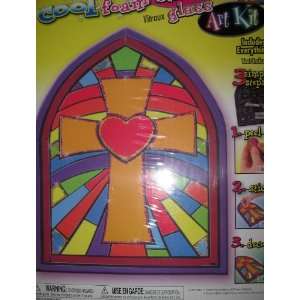    Cool Foam Art Kit   Stained Glass Window: Arts, Crafts & Sewing