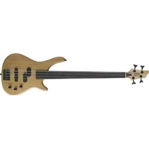  Stagg BC300FL NS 4 String Fretless Electric Bass Guitar 
