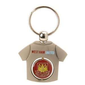  West Ham United Fc Keyring   Spinner   Football Gifts 