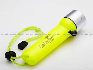 CREE Q5 LED Waterproof Diving Flashlight Torch 500LM NEW  