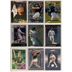 Mark McGwire (10) Card Baseball Lot (Oakland As) (St Louis Cardinals)