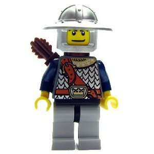 Crown Knight 24 (Archer w/Quiver)   LEGO 2 Castle Figure 