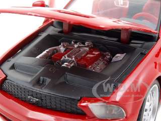   car model of Ford Mustang GT Concept Convertible Red die cast car by