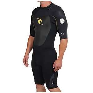 Rip Curl Mens Dawn Patrol S/S 2mm Spring Wetsuit Spring Suits 