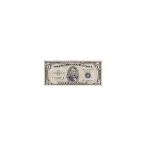  1953B $5 Silver Certificate, G VG Toys & Games