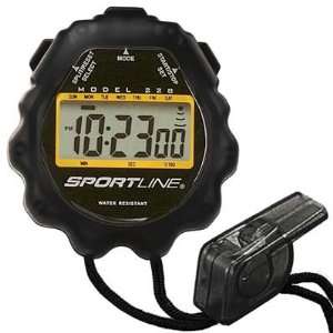  Sportline Giant All Purpose Sports Timer Stopwatch   Black 