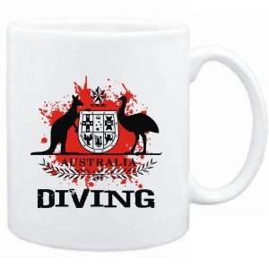  Mug White  AUSTRALIA Diving / BLOOD  Sports
