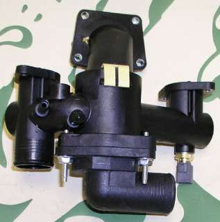 Above is a Thermostat Housing and crossover pipe assembly to fit: