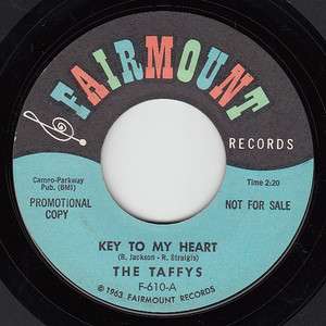   610   Key to My Heart / Everybody South Street   PROMO 45 VG+  