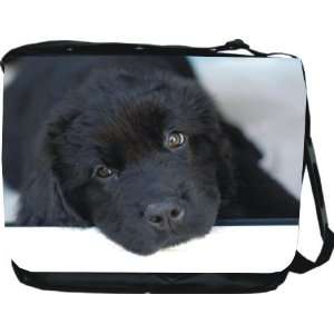  Rikki KnightTM New Foundland Dog Design Messenger Bag   Book 
