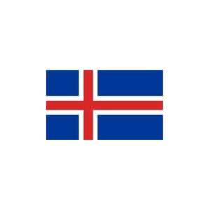  Iceland 3x5 Polyester Flag Patio, Lawn & Garden