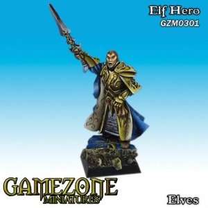  Gamezone Miniatures Elves   Elf Hero (1) Toys & Games