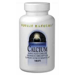  SOURCE NATURALS Calcium Chelate 200mg elemental 250 TAB 
