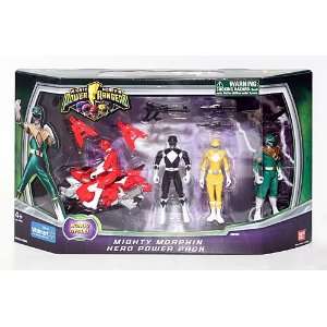  Power Rangers Mighty Morphin Exclusive Hero Power Pack 4 