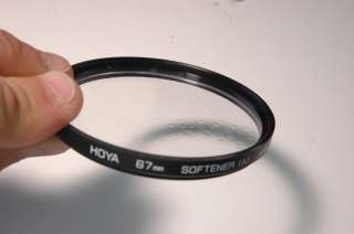 Hoya 67mm filter Softener A soft focus mint Boxed  