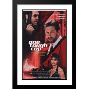  One Tough Cop 20x26 Framed and Double Matted Movie Poster 