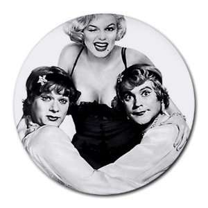com Some Like it Hot Monroe Round Mousepad Mouse Pad Great Gift Idea 