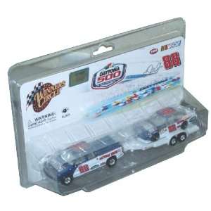   Jr. Chevy Pick Up Truck with Trailer and Chevy Race Car: Toys & Games