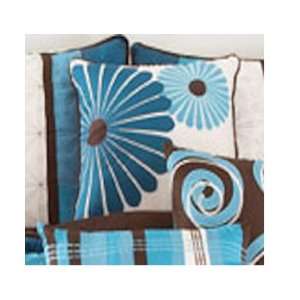  Choppy Blue Decorative Pillow