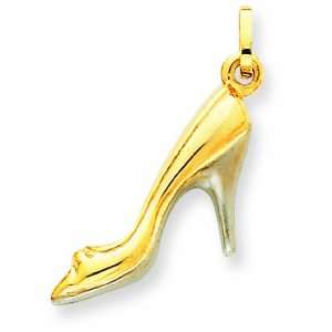 14k French High Heel Shoe Charm Shop4Silver Jewelry