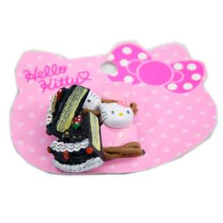 Hello Kitty Hair Accessory Set W Bag  Pins, Clips, Ties  Pink